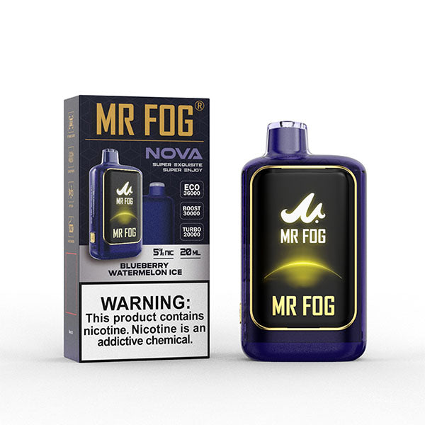 Mr Fog NOVA 36K | Mega 5-Pack Disposable Vapes
