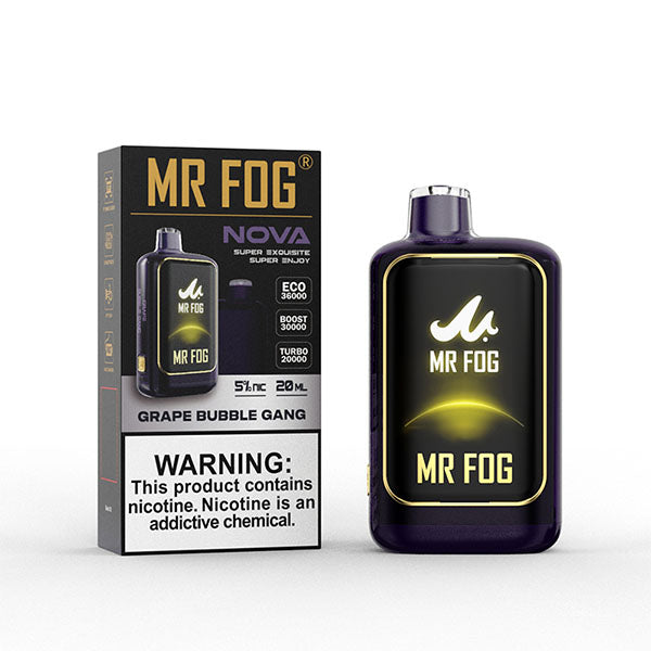 Mr Fog NOVA 36K | Mega 5-Pack Disposable Vapes