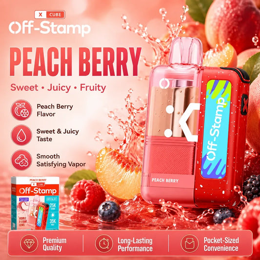 Peach Berry Off-Stamp X Crystal Cube Kit 35K