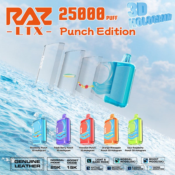 RAZ LTX 25K 3D Hologram Punch Edition