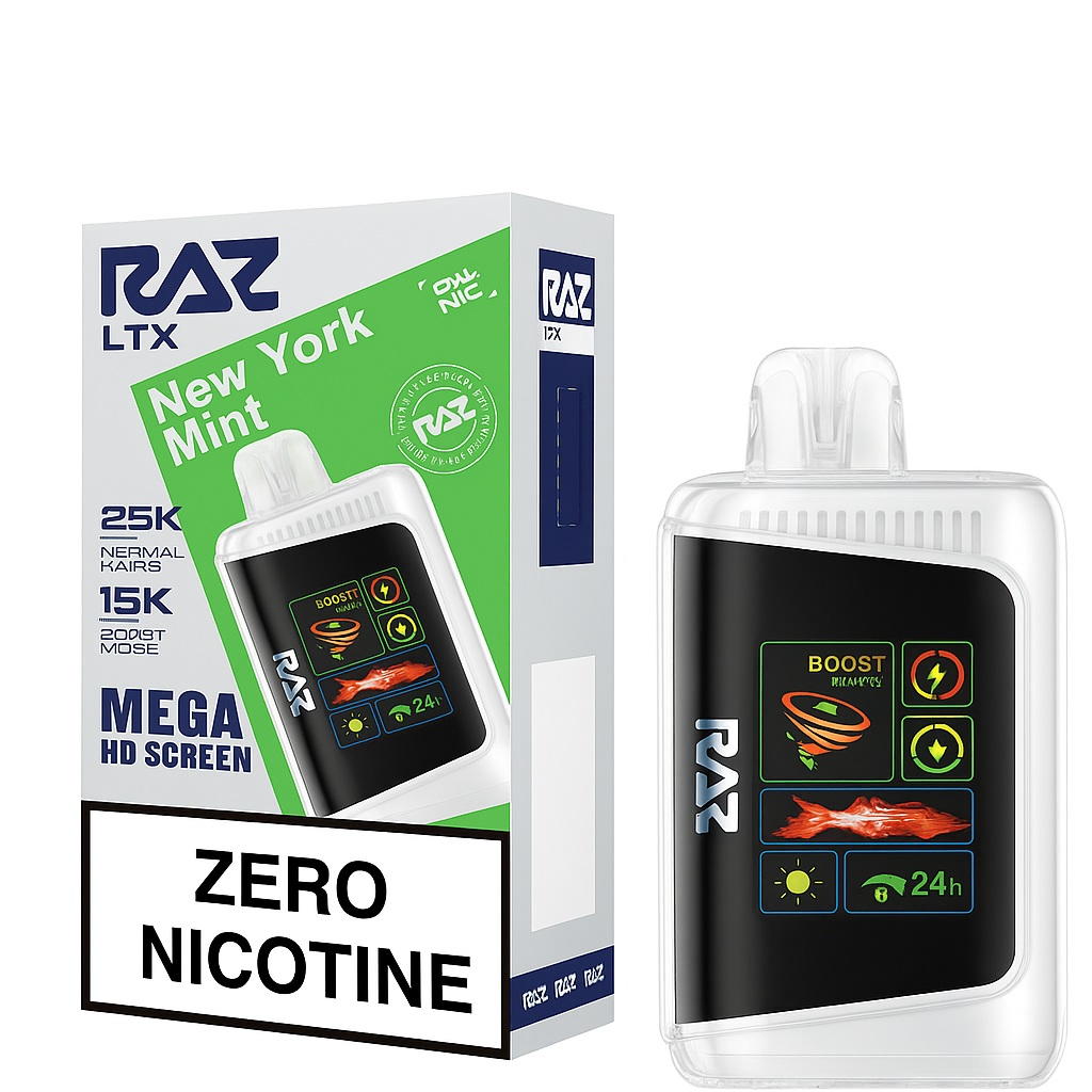 RAZ LTX 25K Zero Nicotine Disposable