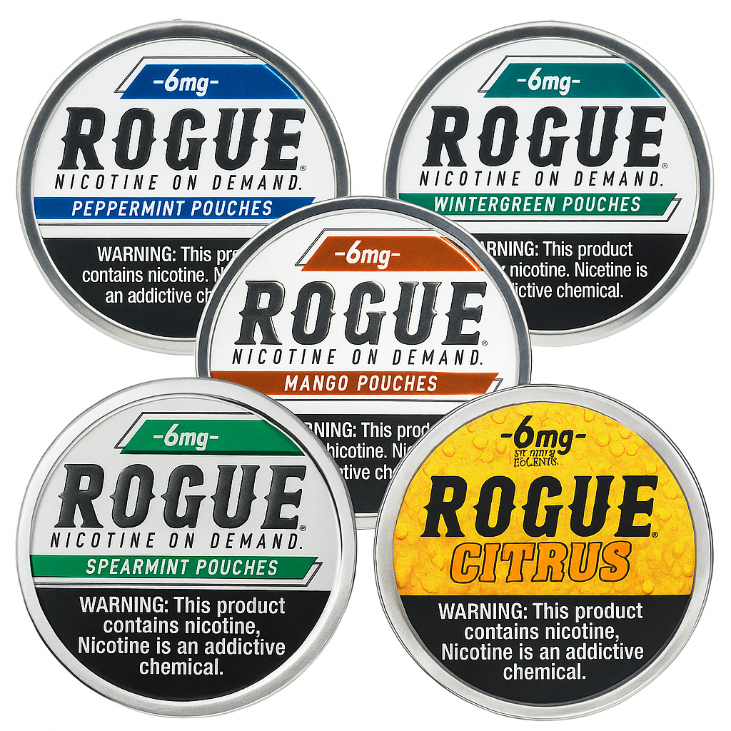 Rogue Nic Pouches 6mg 5pk