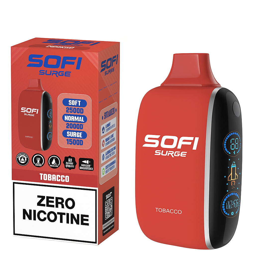 SOFI Surge 25000 Zero Nicotine Tobacco Disposable
