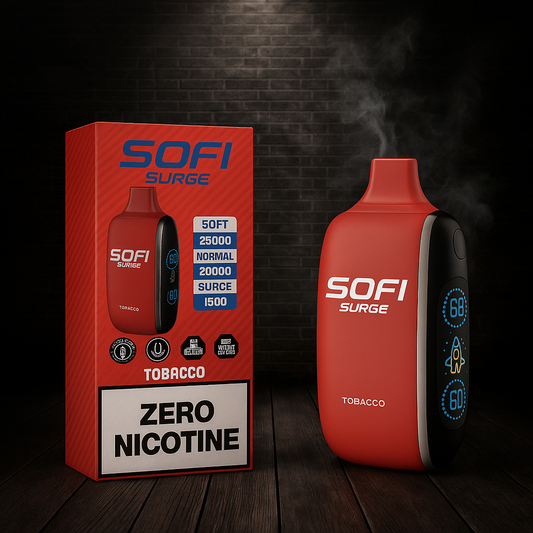 SOFI Surge 25000 Zero Nicotine Tobacco Disposable