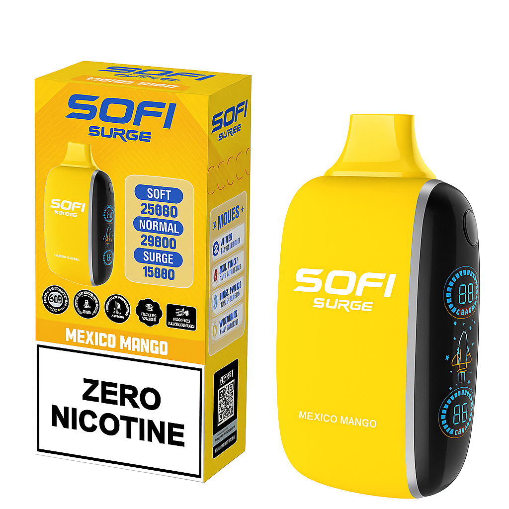 SOFI Surge 25000 Zero Nicotine Disposable