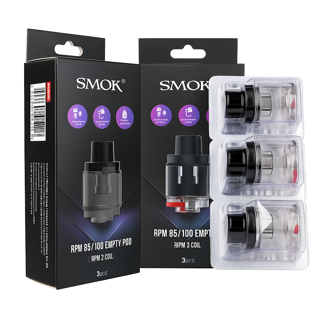 Smok RPM 85/100 Empty Pods 3pk