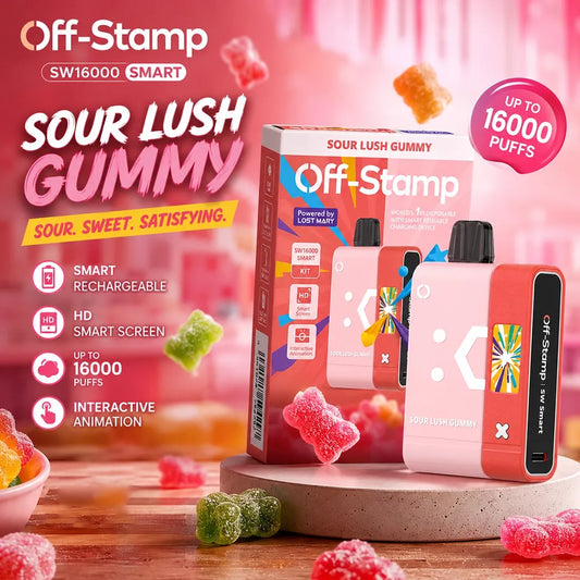 Sour Lush Gummy Off-Stamp SW16000 Kit