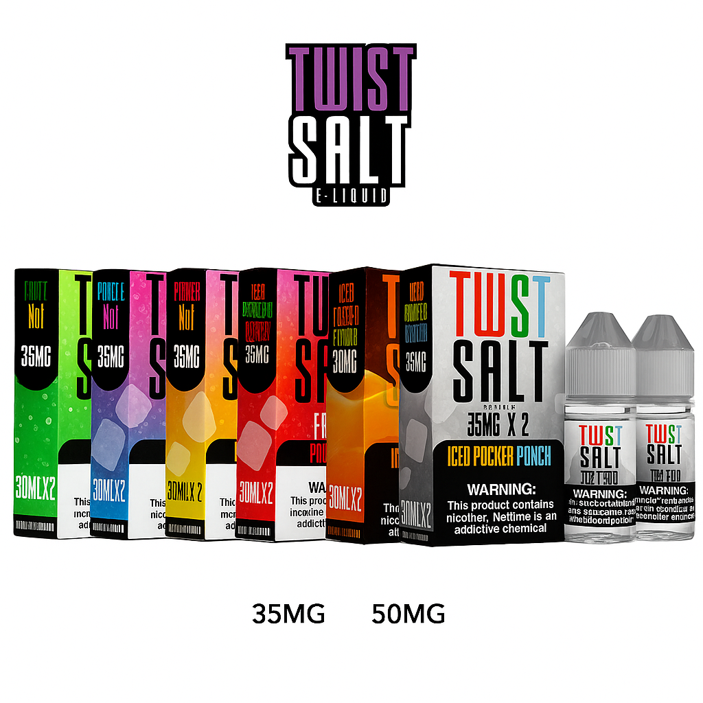 TWIST Salt Nic Premium E-Liquid 30ml 2pk