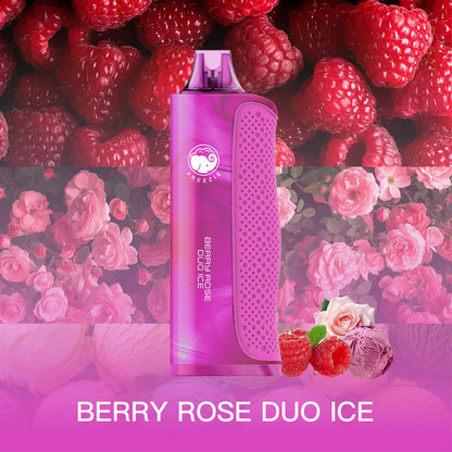 Berry Rose Duo Ice – 8000 Puffs Disposable Vape