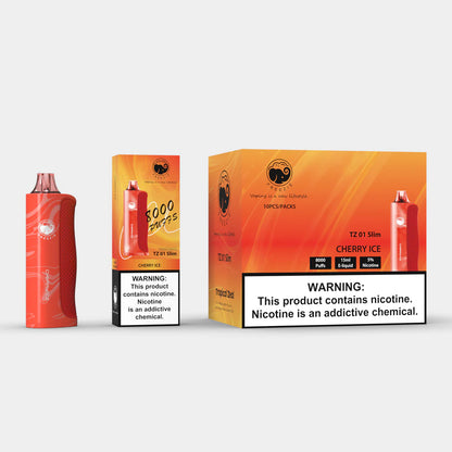 Freezie Cherry Ice Vape – 8000 Puffs Disposable