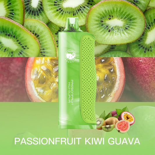Passionfruit Kiwi Guava Vape – 8000 Puffs Disposable