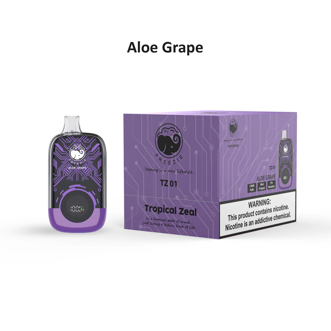 Aloe Grape Vape – 15k Puffs