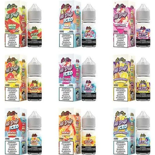 Hi-Drip Salt Nic Premium E-Liquid 30ml