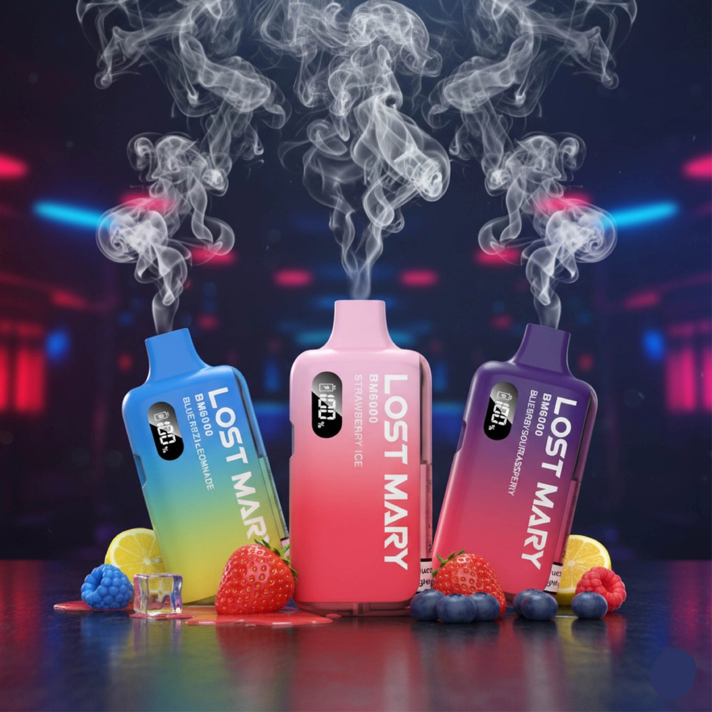 LOST MARY BM6000 | Strawberry Ice | Vape Kit up to 6000 puffs
