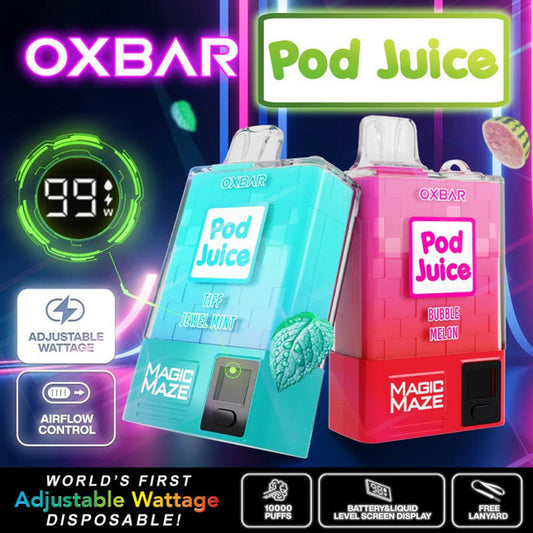 Pod Juice x OXBAR Magic Maze Pro 10K
