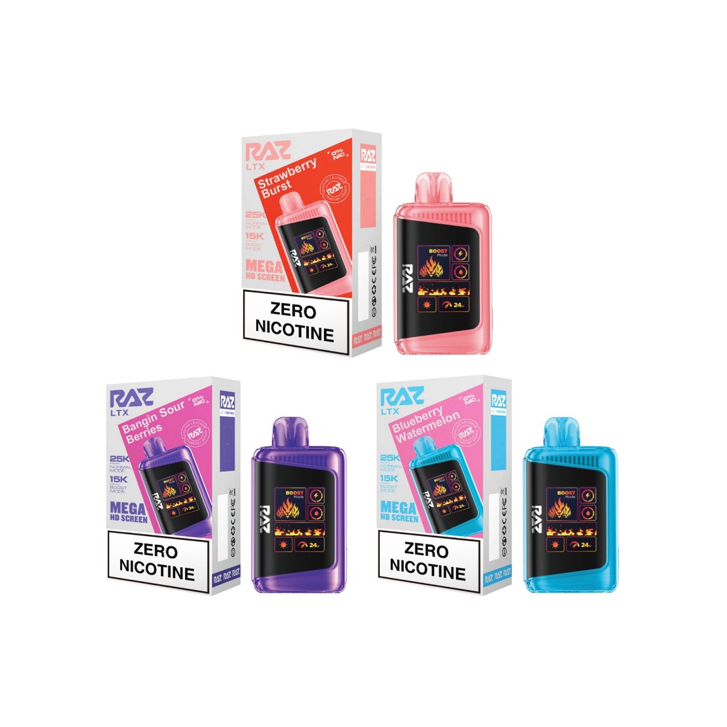 RAZ LTX 25K 0% Nic Free