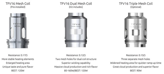 SMOK TFV16 Coils 3pk