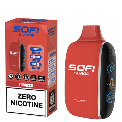 SOFI Surge 25000 Zero Nic Tob Disposable