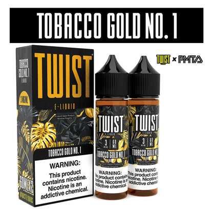 TWIST Menthol & Tobacco Premium E-Liquid 60ml 2pk