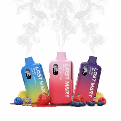 LOST MARY BM6000 | Strawberry Ice | Vape Kit up to 6000 puffs hover image