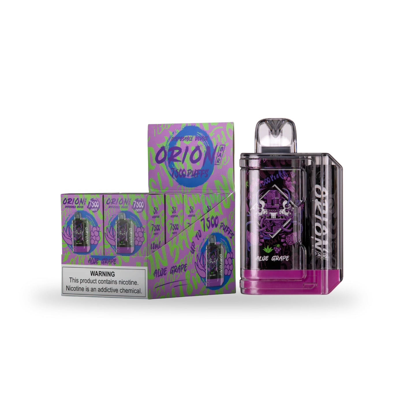 Aloe Grape Orion Bar 7500
