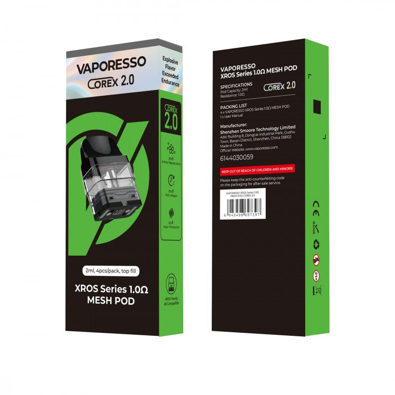 Vaporesso XROS Corex 2.0 Mesh Pods 4pk